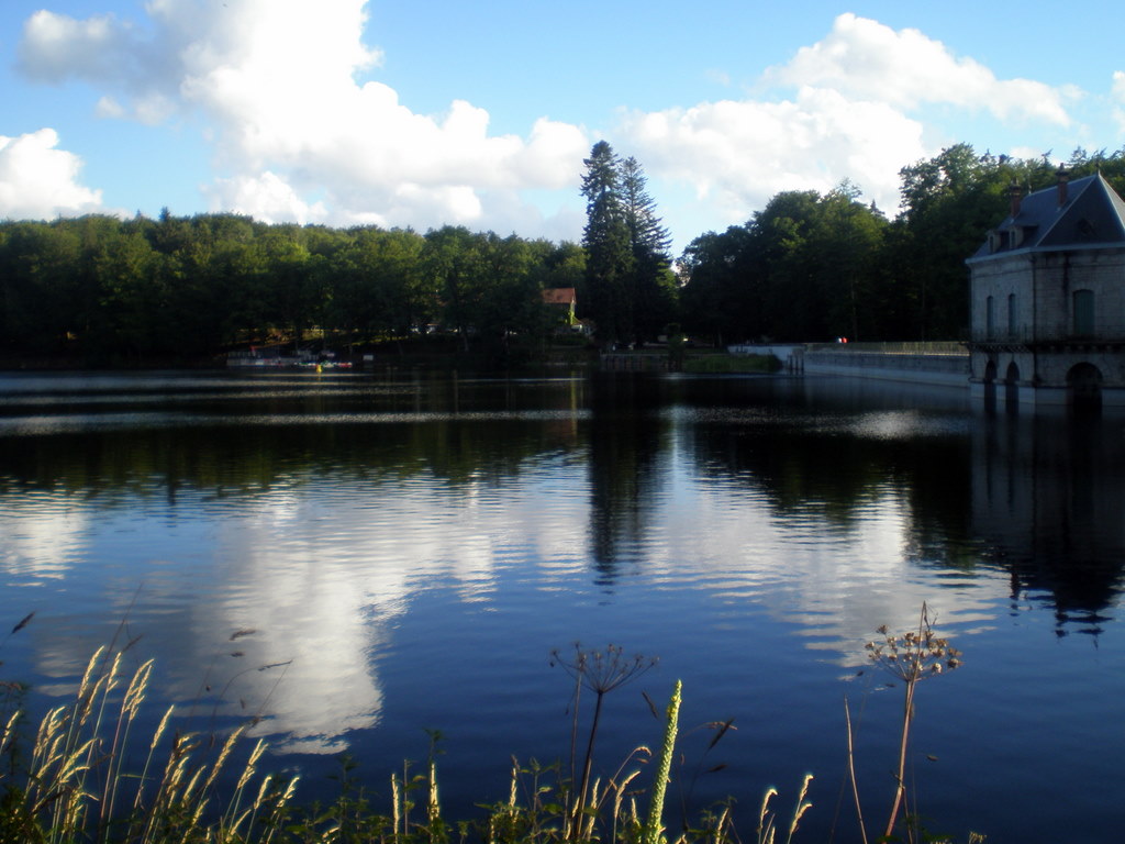 Fonds d'cran Nature Lacs - Etangs Le barrage du Lac des Settons