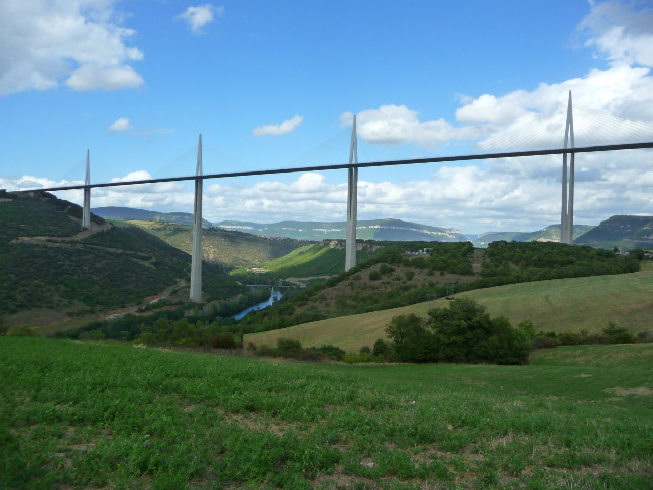 Fonds d'cran Constructions et architecture Ponts - Aqueducs Viaduc de Millau