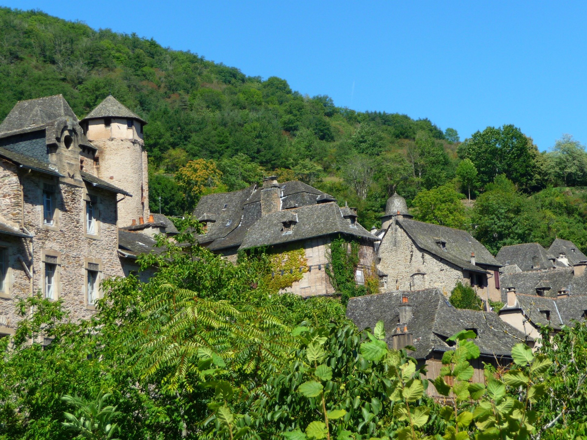 Fonds d'cran Constructions et architecture Villes - Villages Conques