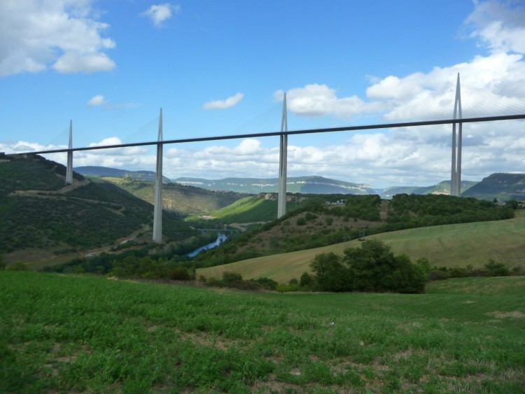 Wallpapers Constructions and architecture Bridges - Aqueduct Viaduc de Millau