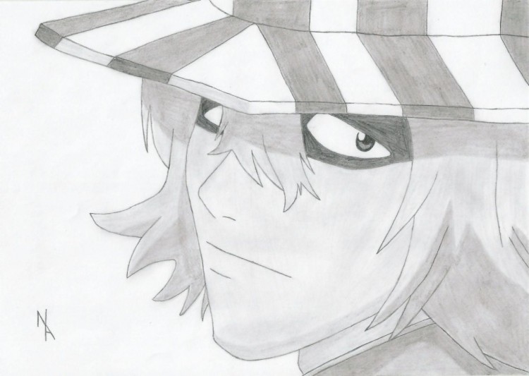 Fonds d'cran Art - Crayon Manga - Bleach Urahara