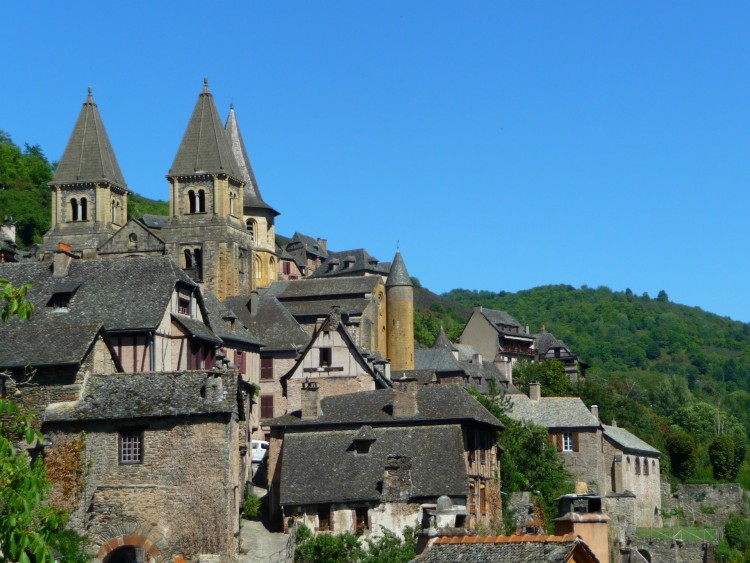 Fonds d'cran Constructions et architecture Villes - Villages Conques