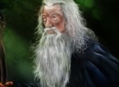 Fonds d'cran Art - Numrique Gandalf 