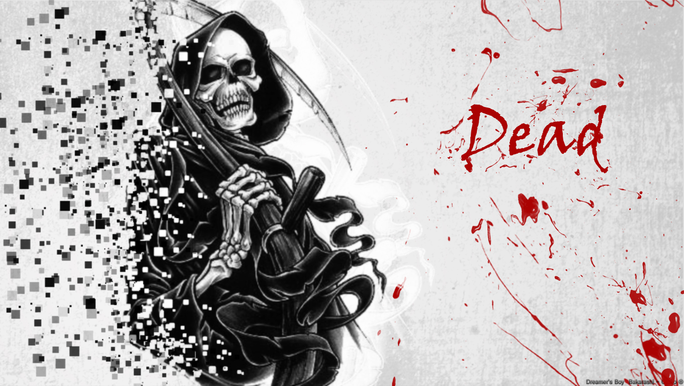 Wallpapers Fantasy and Science Fiction Death La mort en pixels