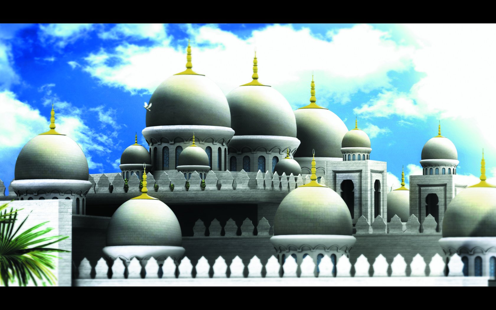 Fonds d'cran Art - Numrique 3D - Studio Max Mosque