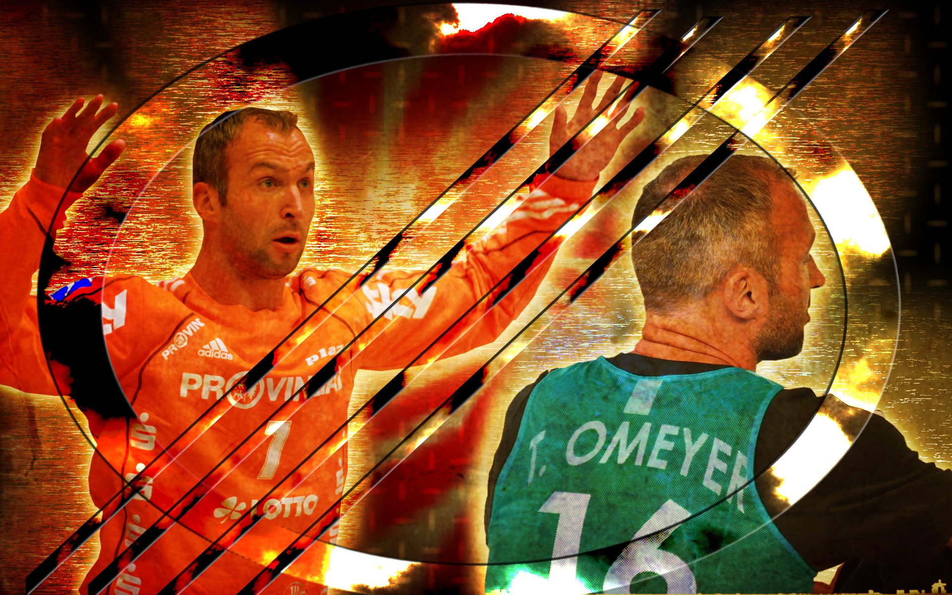 Fonds d'cran Sports - Loisirs Handball Thierry OMEYER