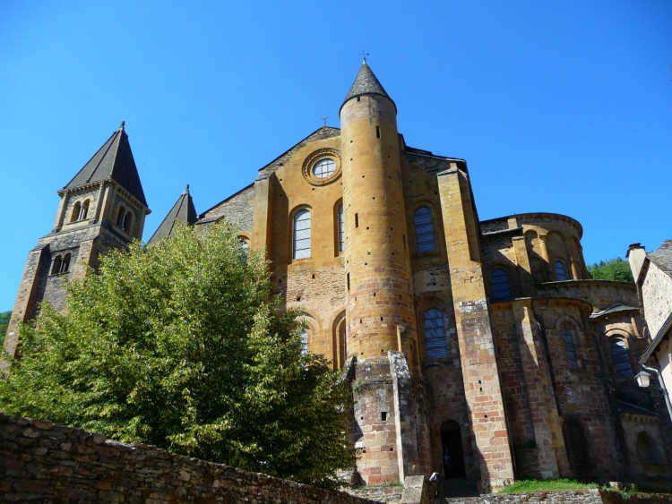 Wallpapers Constructions and architecture Religious Buildings Eglise de Conques