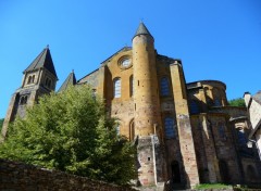 Wallpapers Constructions and architecture Eglise de Conques