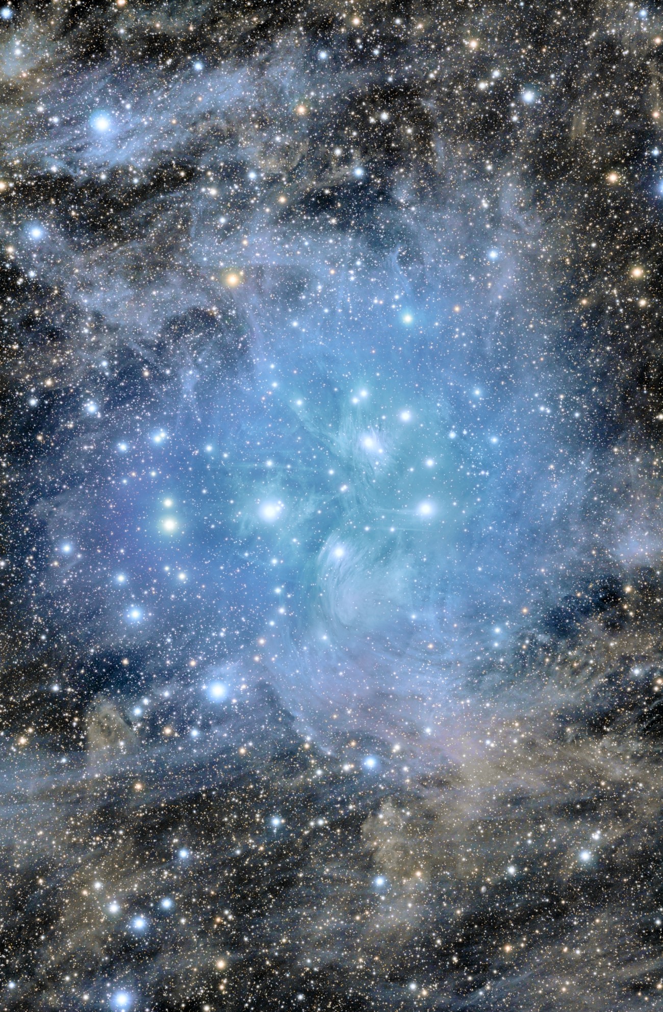 Wallpapers Space Stars - Nebulae Les Pliades