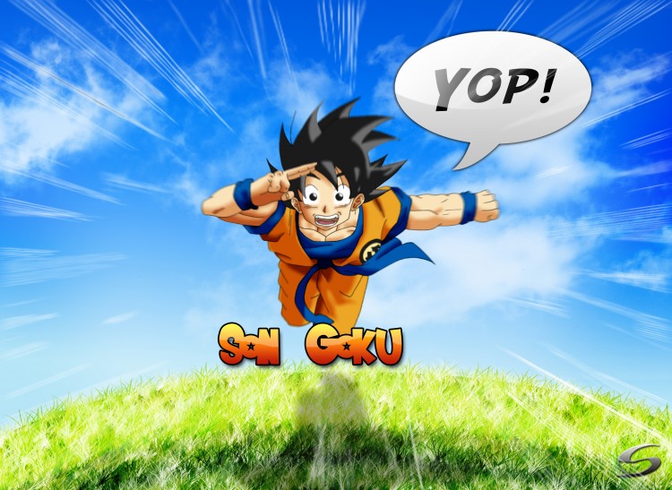 Fonds d'cran Art - Numrique Manga Son Goku