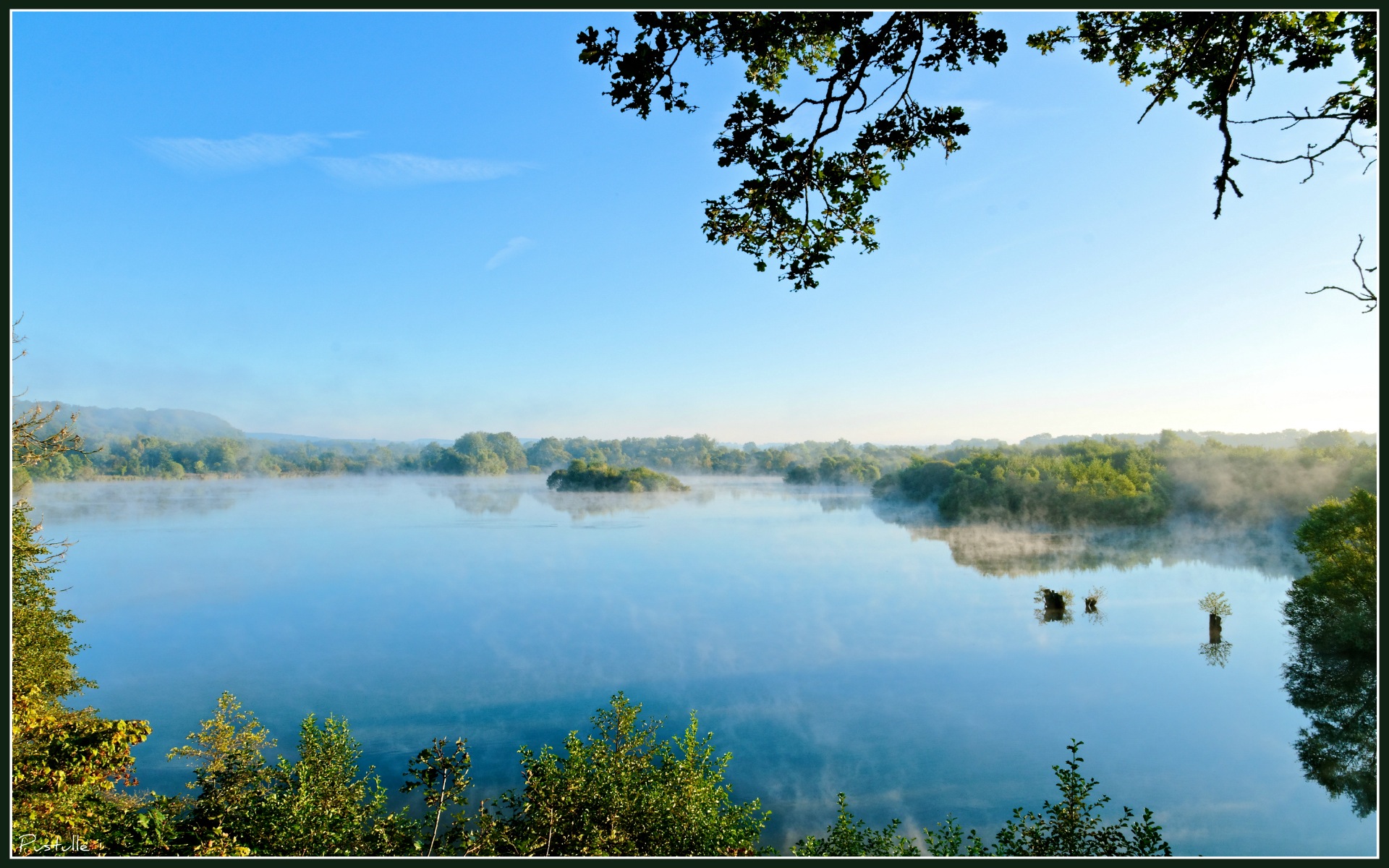 Fonds d'cran Nature Lacs - Etangs Petit matin