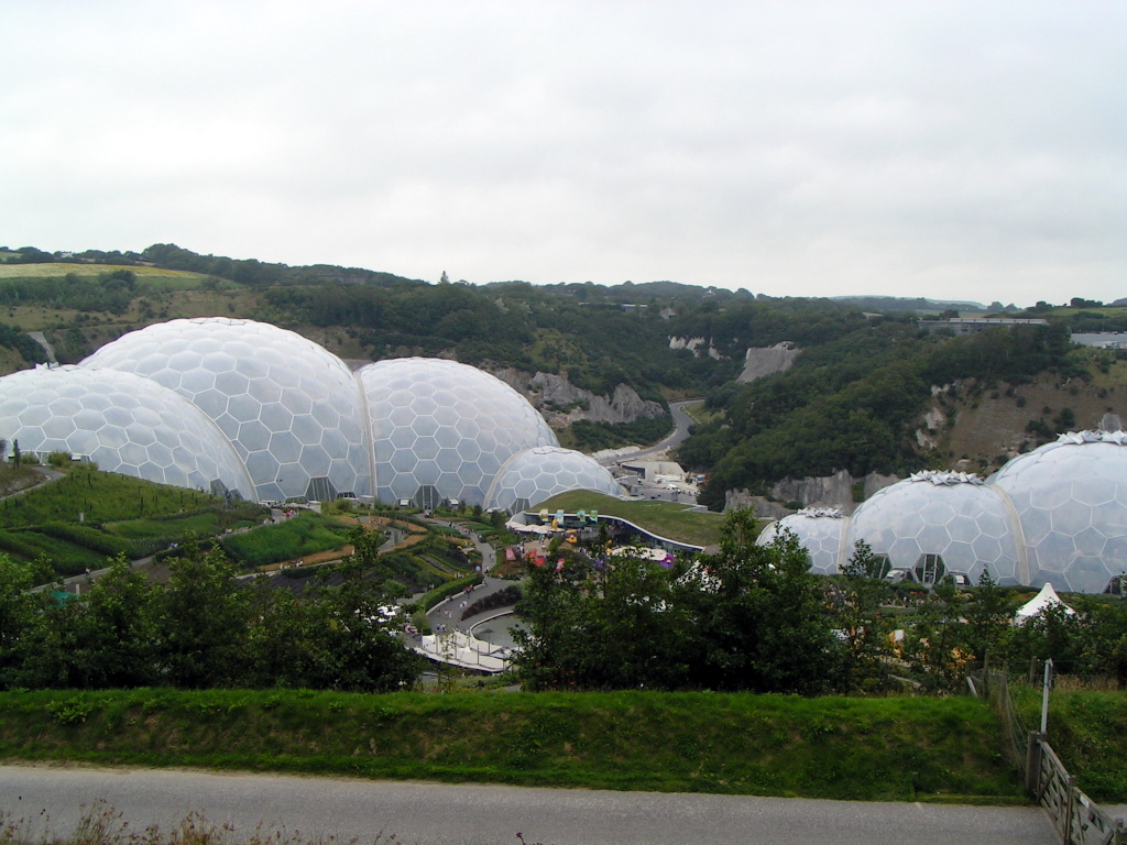 Wallpapers Trips : Europ Great Britain Eden Project