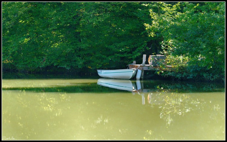 Wallpapers Boats Small Boats - Canoes Invitation au romantisme