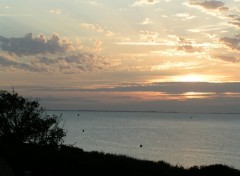 Fonds d'cran Voyages : Europe coucher de soleil sur QUIBERON