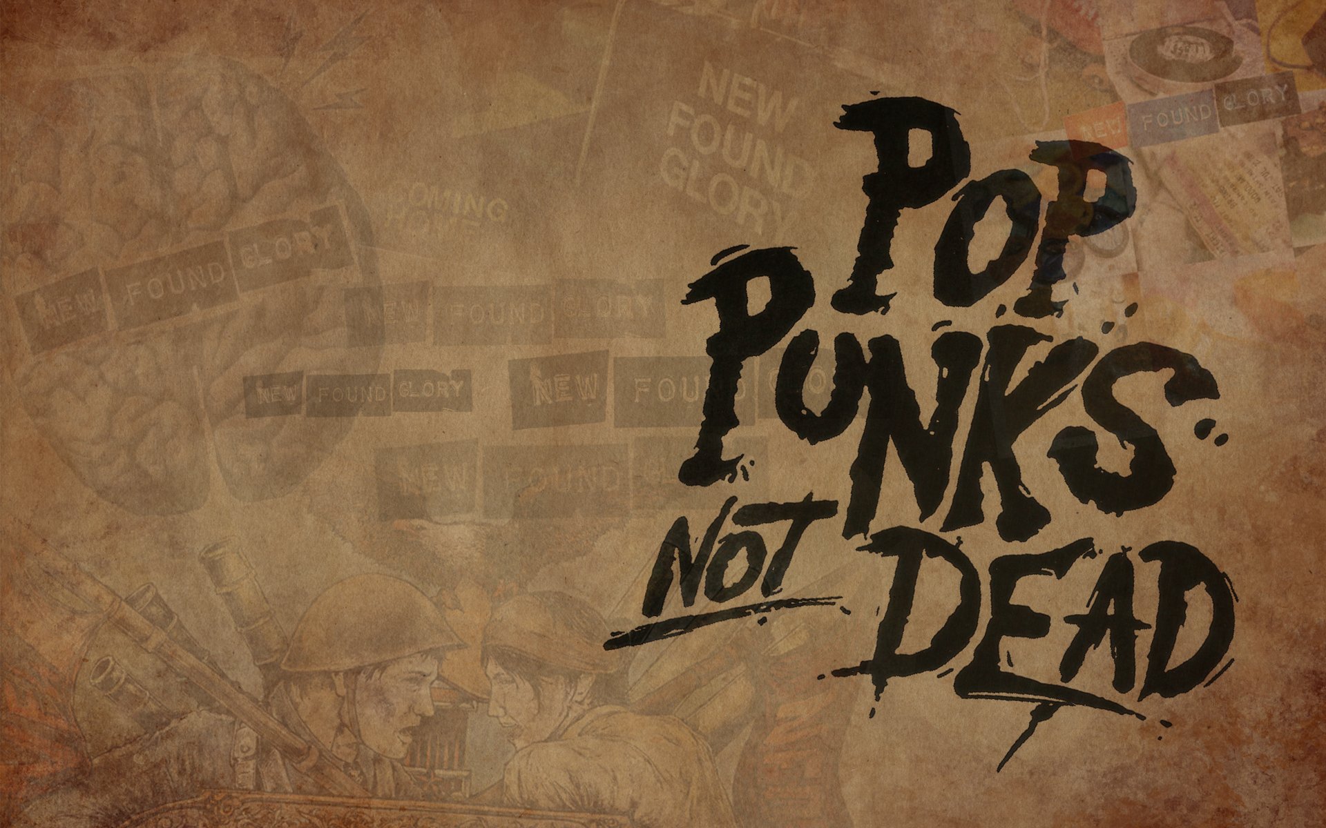 Fonds d'cran Musique New Found Glory Pop punks not dead