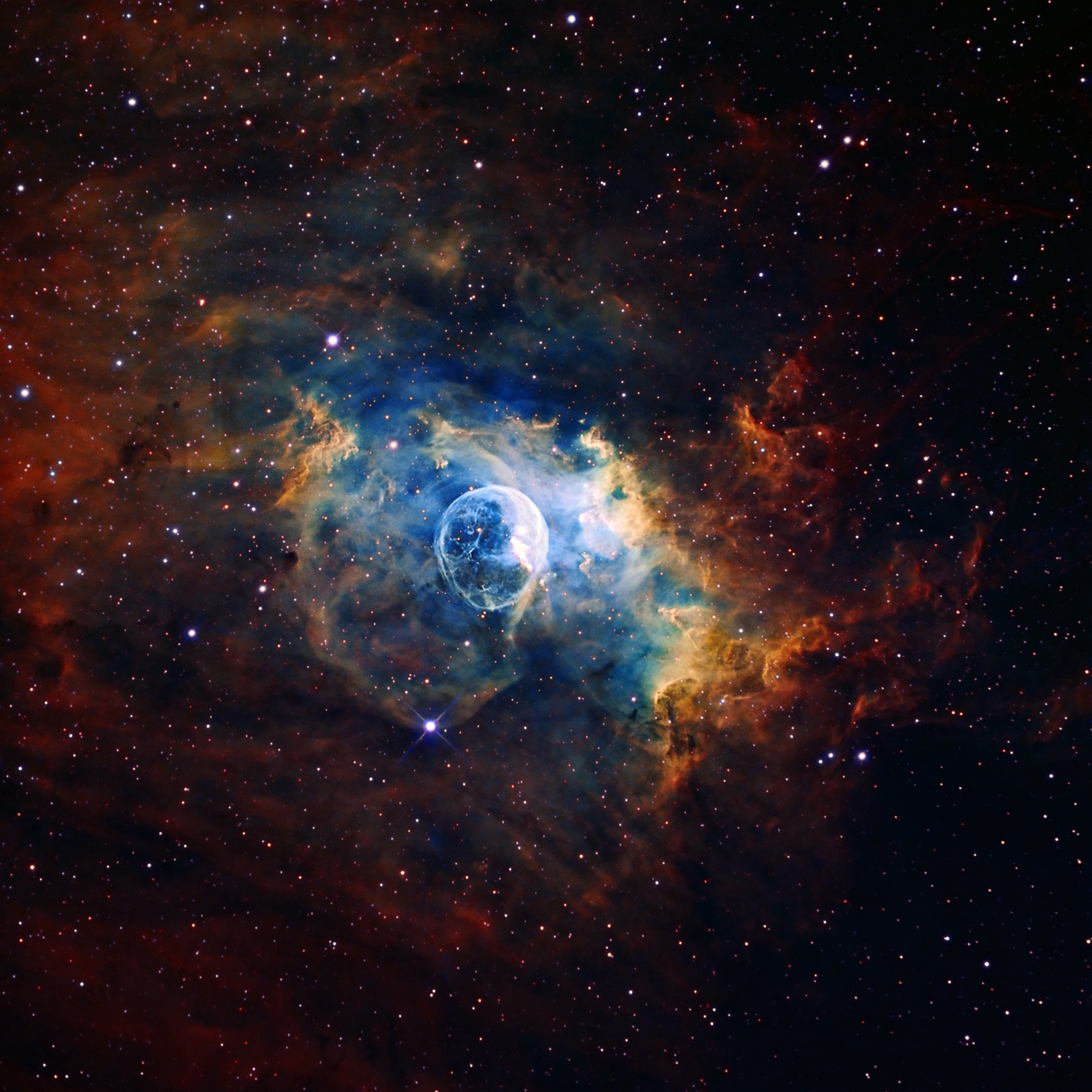 Fonds d'cran Espace Etoiles - Nbuleuses Bubble Nebula