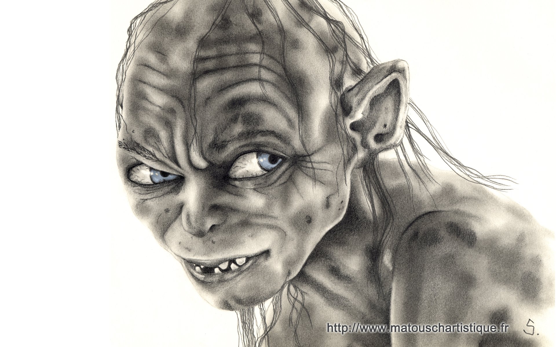 Wallpapers Movies The Lord of the Rings: The Two Towers Gollum