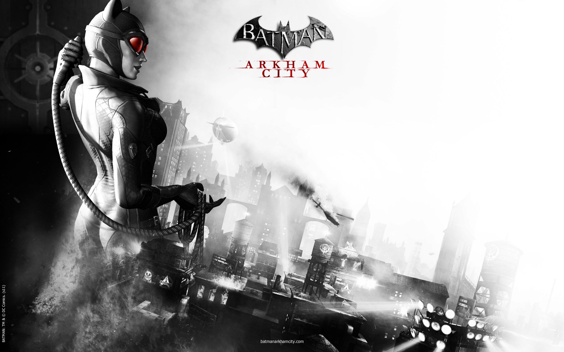 Fonds d'cran Jeux Vido Batman Arkham City Catwoman