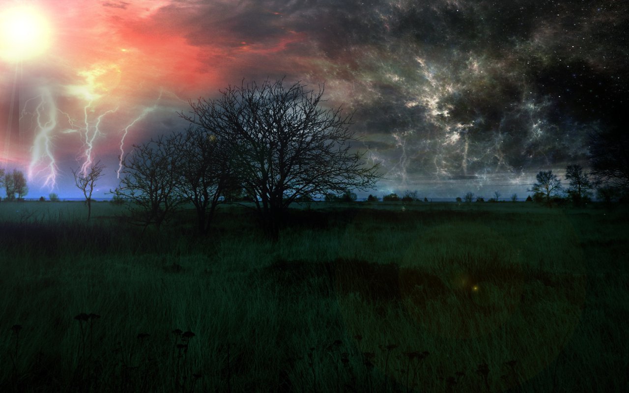 Wallpapers Nature Lightning Conflit climatique