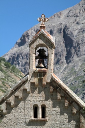 Fonds d'cran Constructions et architecture Edifices Religieux Clocher La Berarde Oisans  