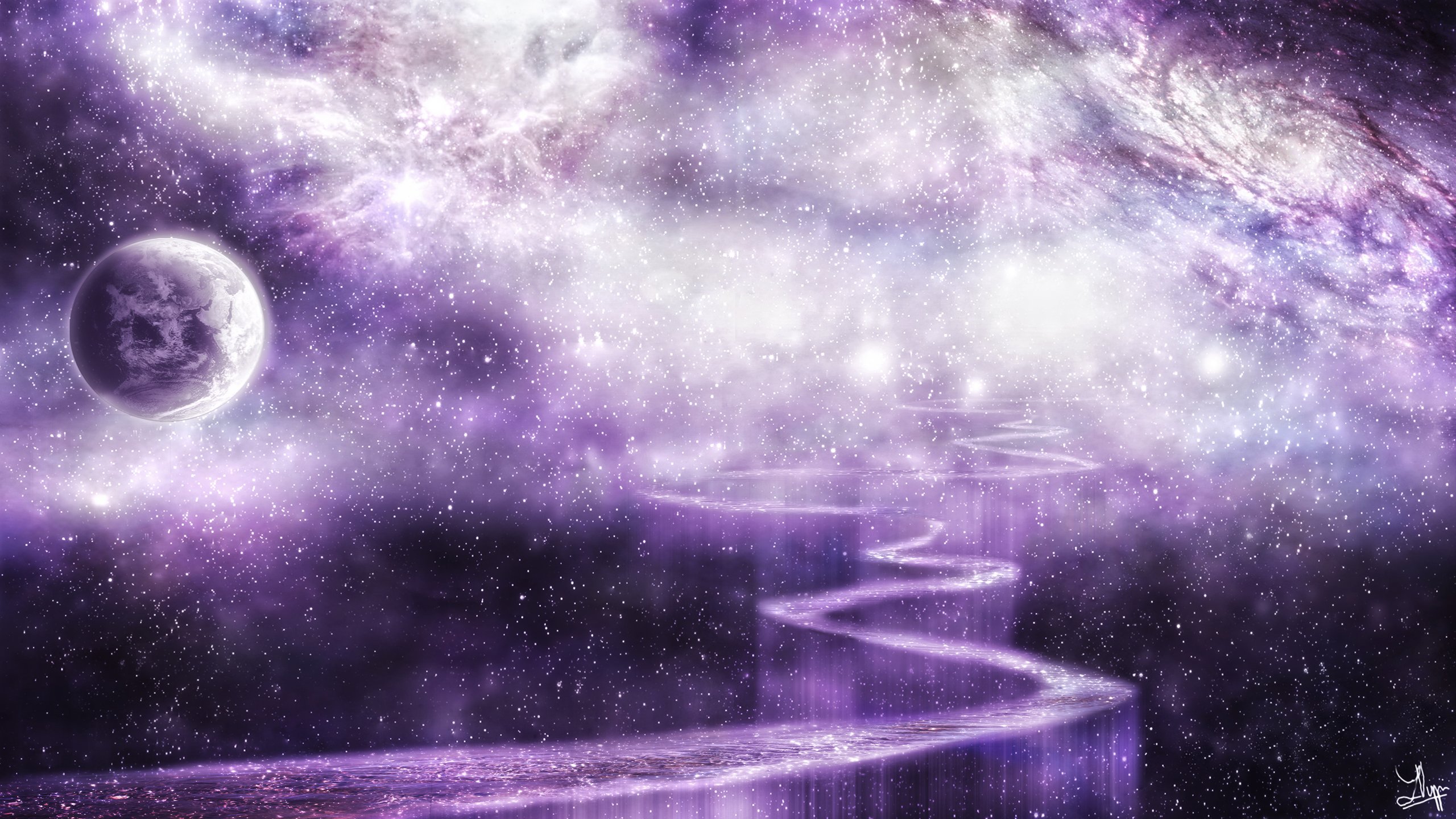 Wallpapers Digital Art Space - Universe La voie 