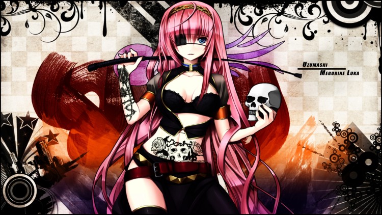 Fonds d'cran Manga Vocalods Megurine Luka