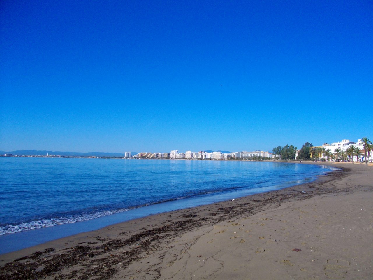 Wallpapers Nature Seas - Oceans - Beaches baie de rosas (espagne)