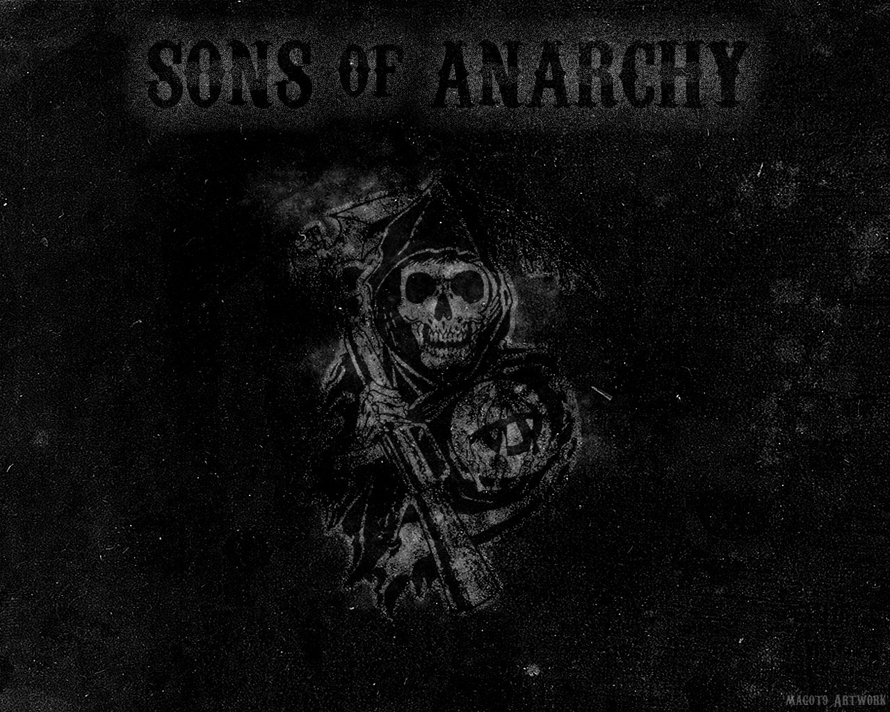 Wallpapers TV Soaps Sons Of Anarchy Sons Of Anarchy - Reaper Asphalte