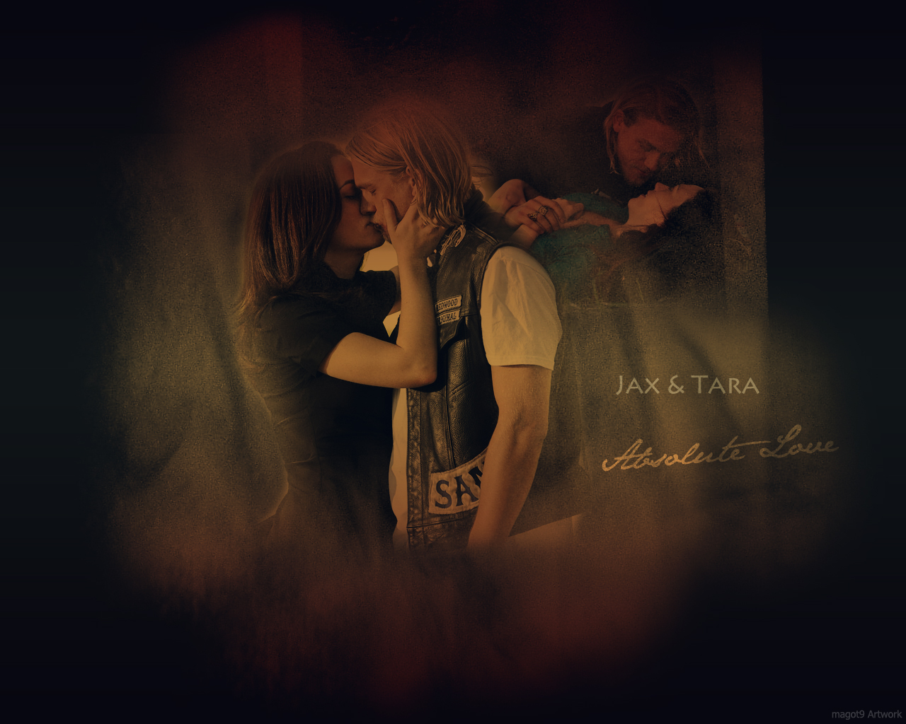 Wallpapers TV Soaps Sons Of Anarchy Jax & Tara - Absolute Love