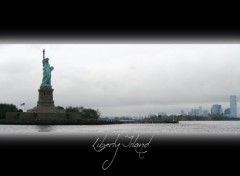 Wallpapers Constructions and architecture Liberty Island - New York City