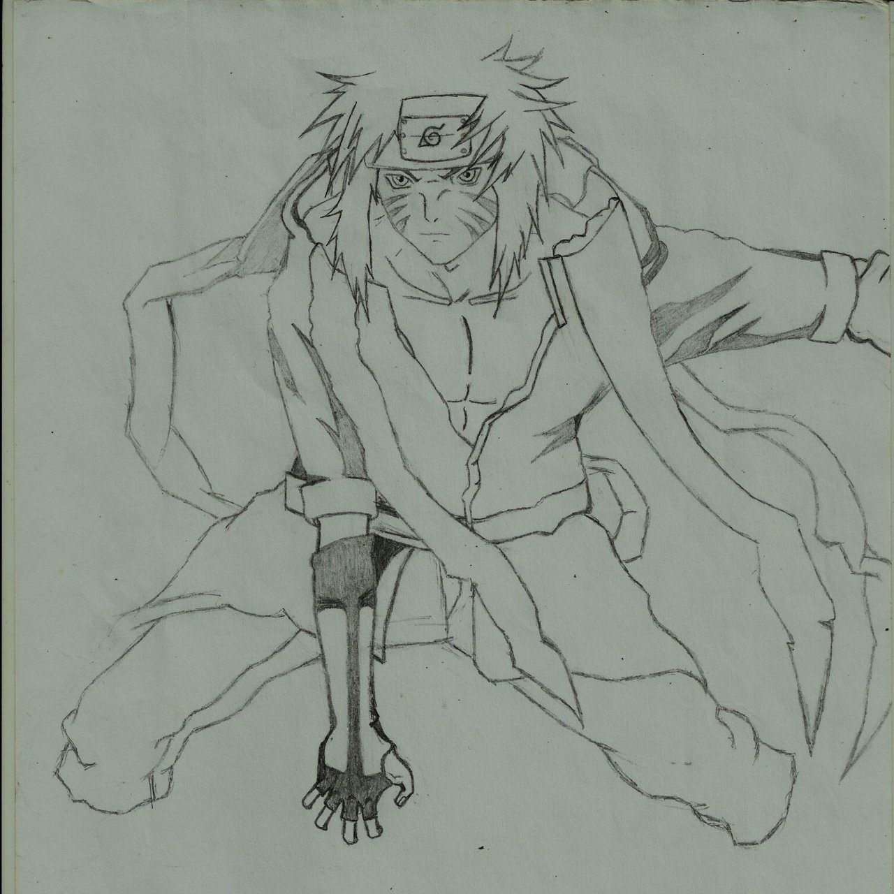 Fonds d'cran Art - Crayon Manga - Naruto 