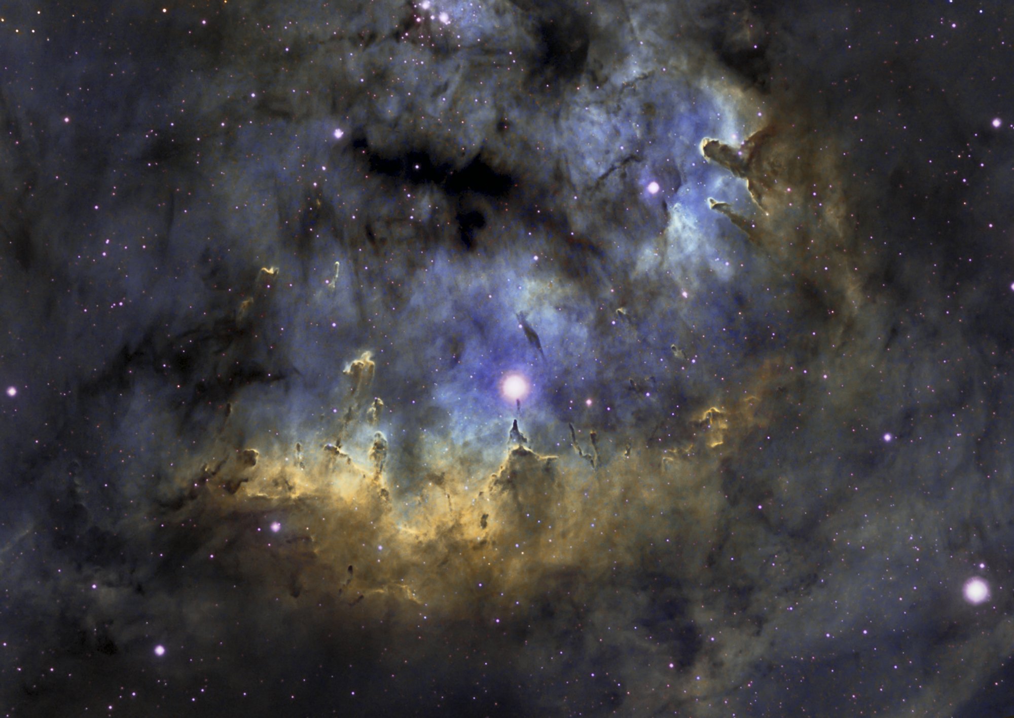 Wallpapers Space Stars - Nebulae NGC 7822