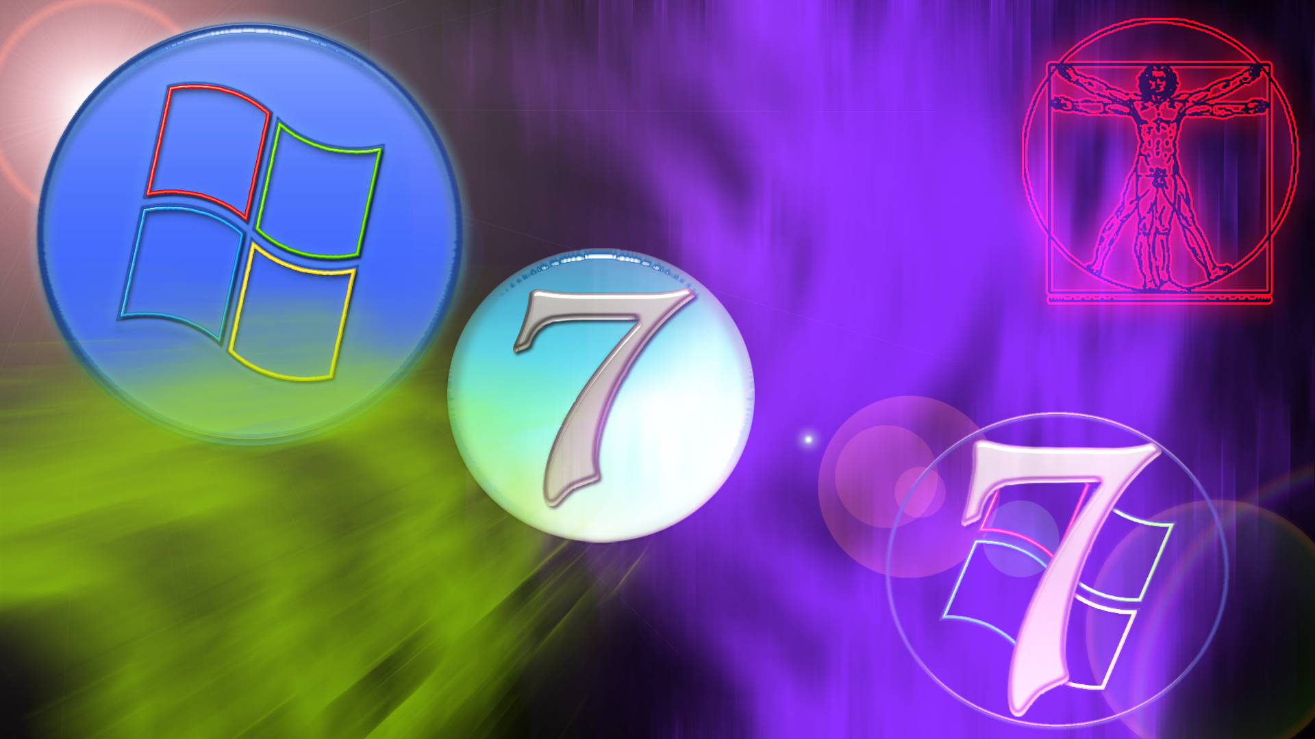 Fonds d'cran Informatique Windows 7 inspiration du jour