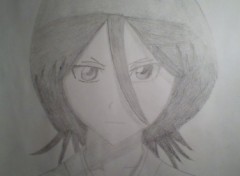 Wallpapers Art - Pencil Dessin Rukia Kuchiki