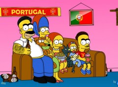 Fonds d'cran Humour Simpsons Portugal by ViditOo