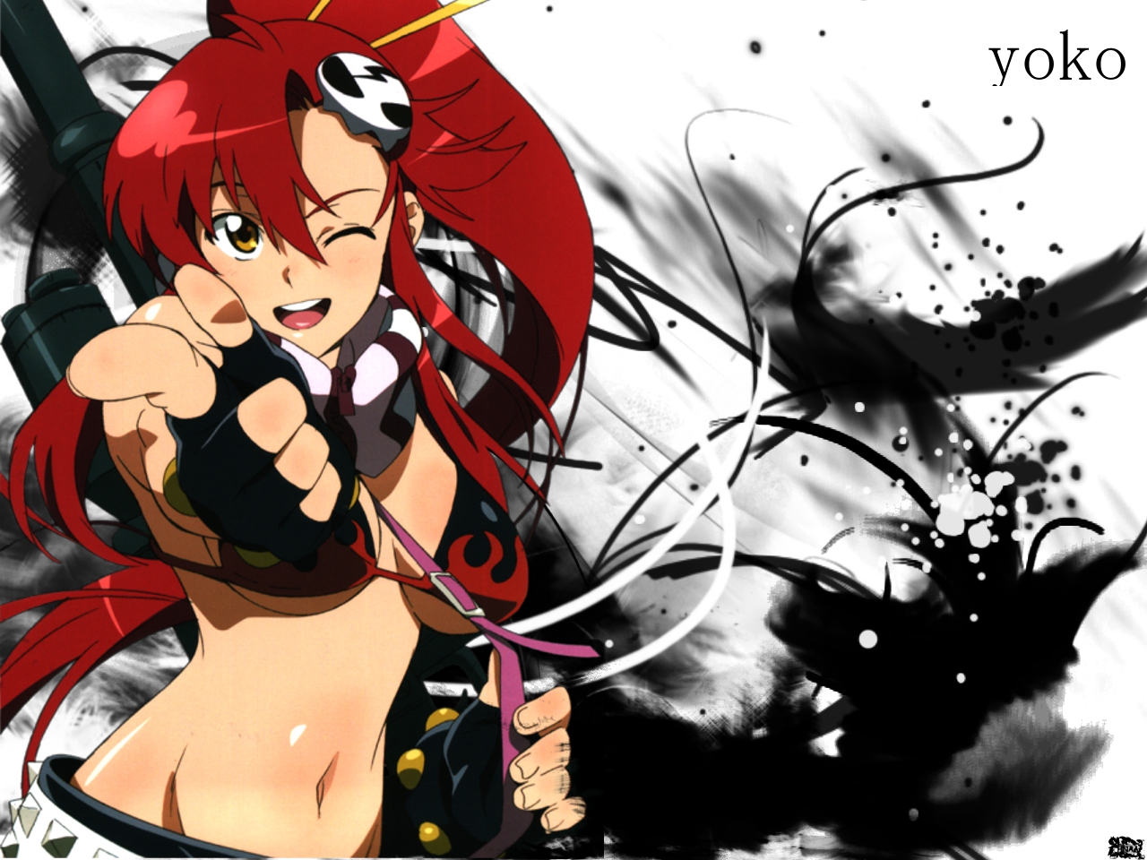 Wallpapers Manga Gurren Lagann Yoko 