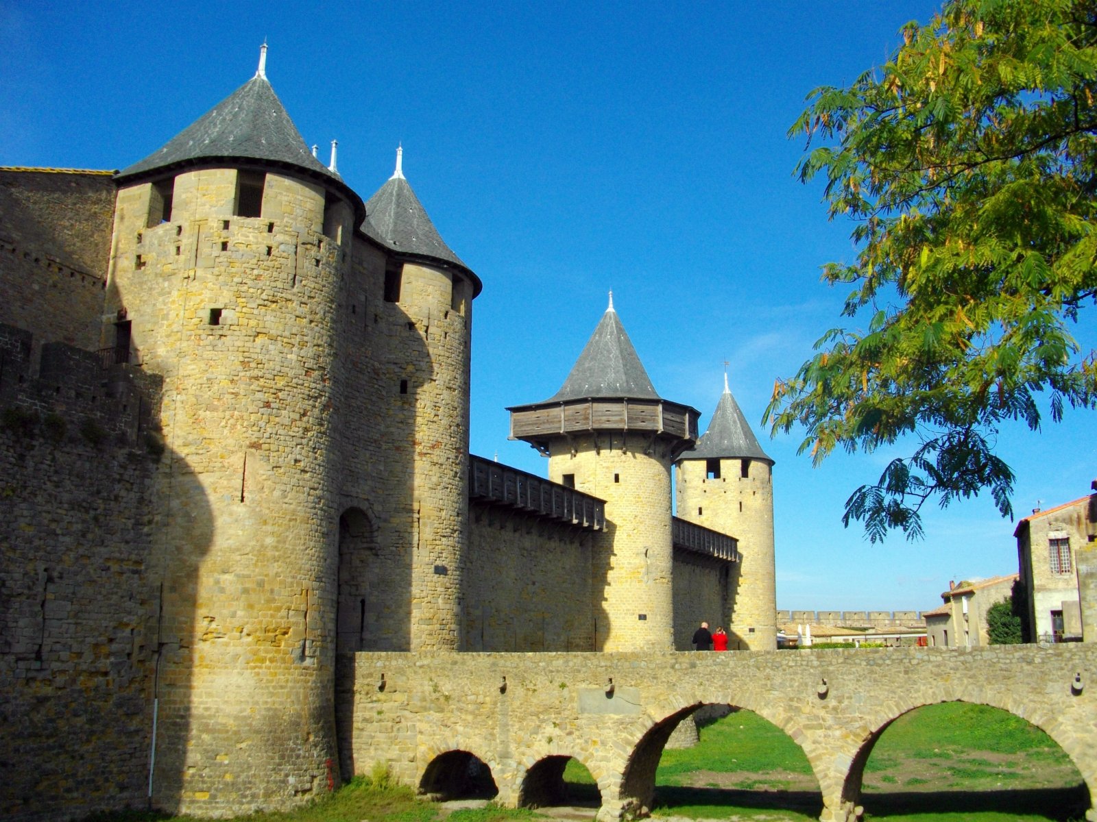 Fonds d'cran Constructions et architecture Chteaux - Palais carcassonne-la cit