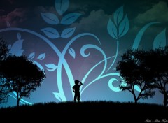 Wallpapers Digital Art Blue Hope