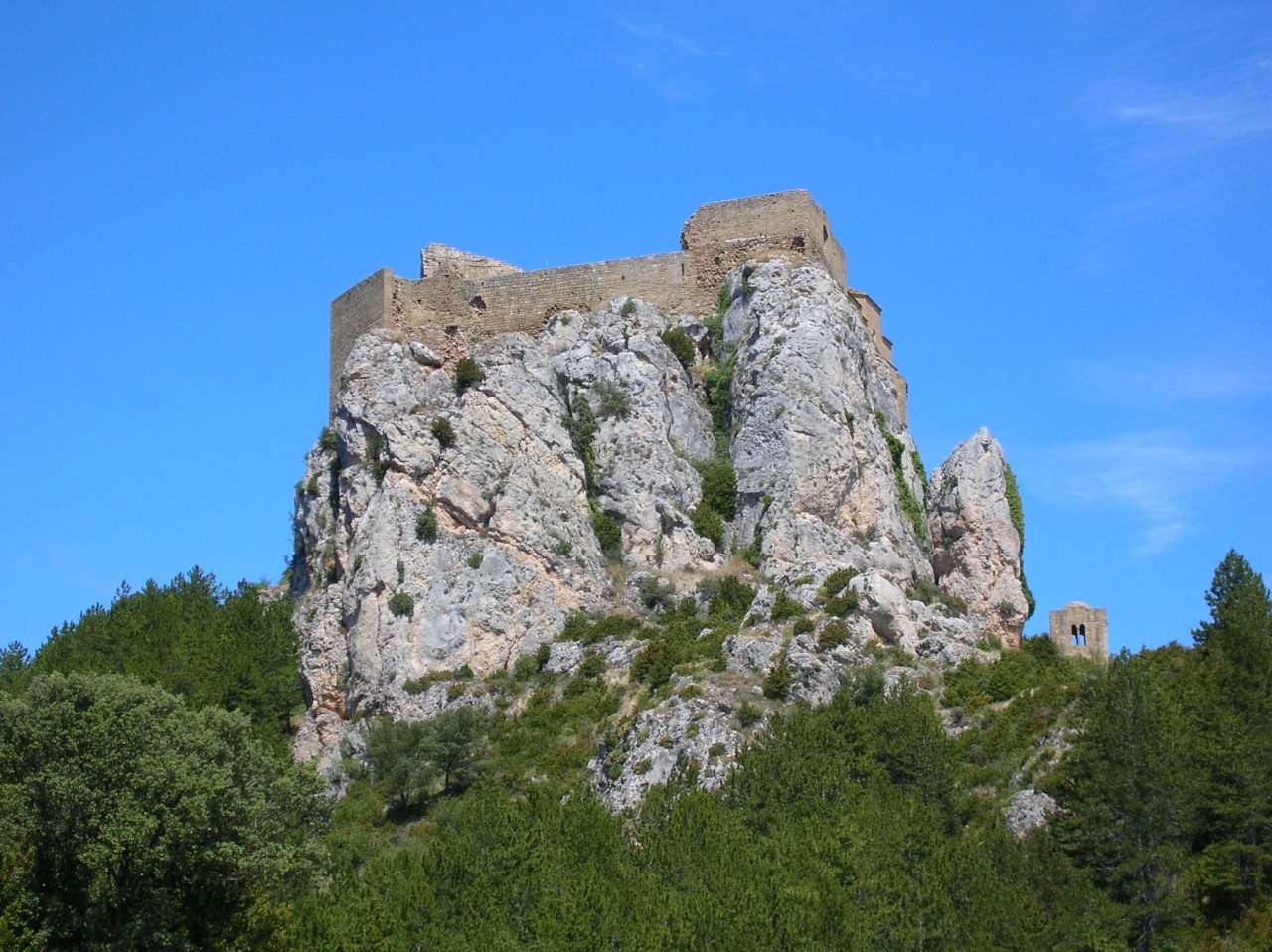 Wallpapers Constructions and architecture Castles - Palace Chteau de Loarr, Aragon, Espagne