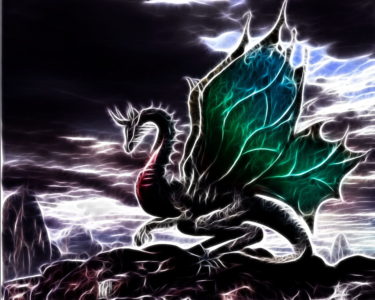 Wallpapers Fantasy and Science Fiction Creatures : Dragons 