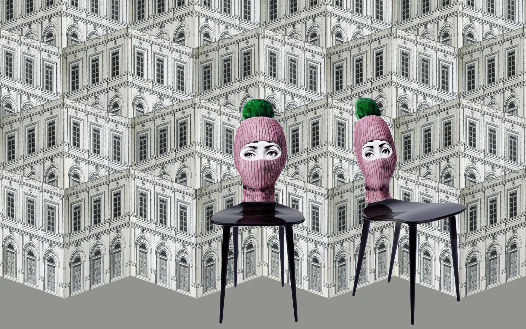 Fonds d'cran Objets Dcoration Fornasetti chairs