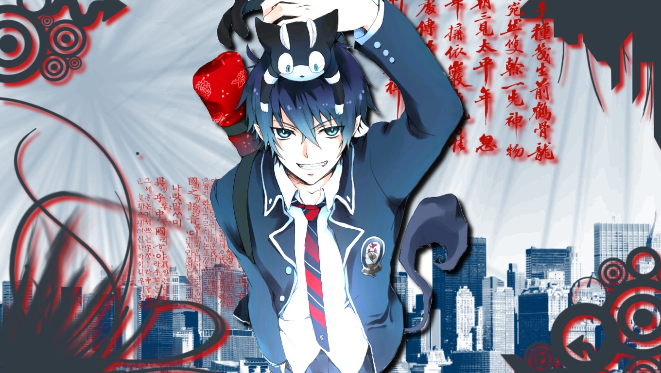 Wallpapers Manga Ao No Exorcist Rin et Kuro