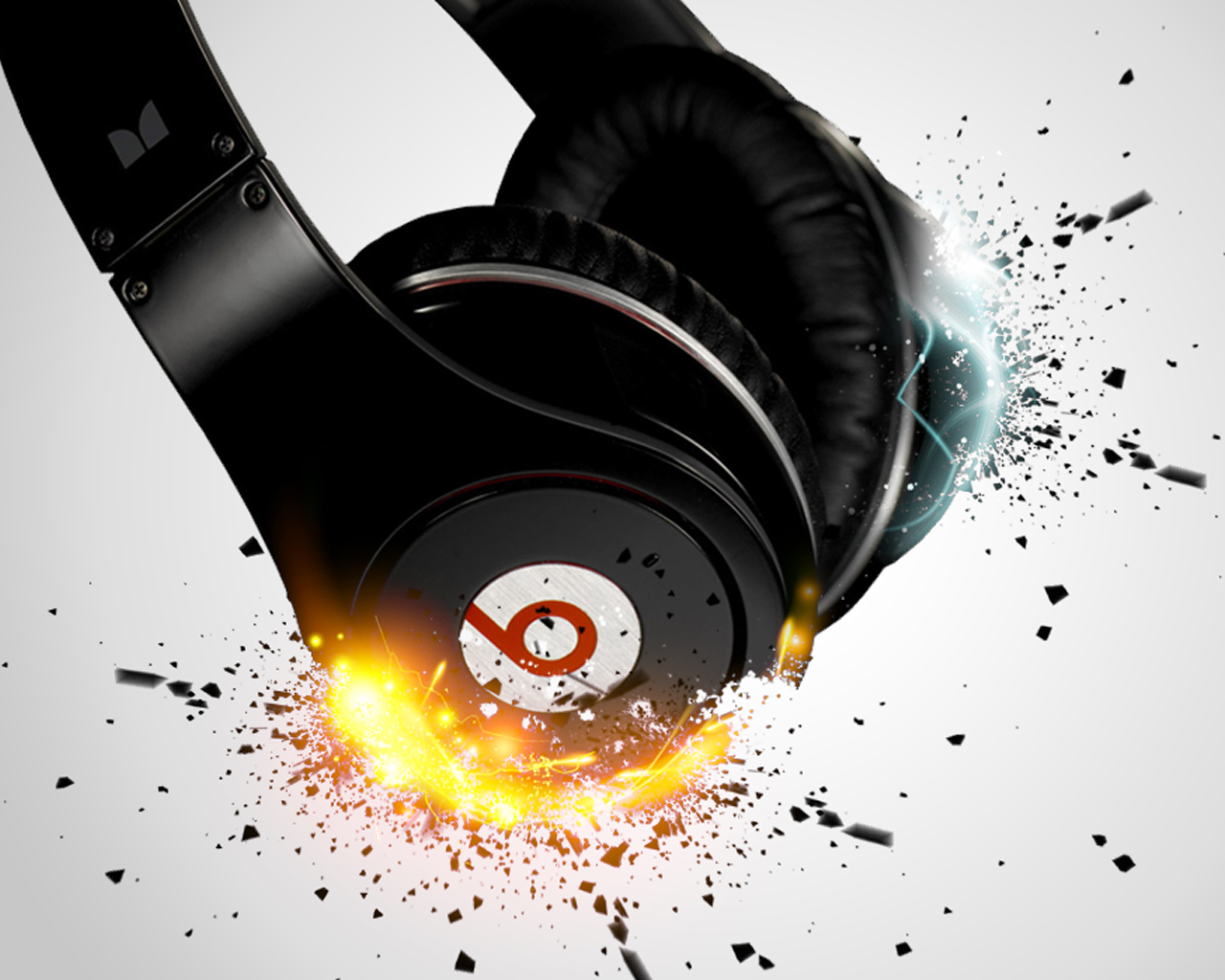 Fonds d'cran Musique Dr Dre Beats explosion