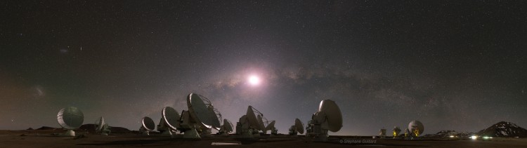 Fonds d'cran Espace Etoiles - Nbuleuses Chajnantor