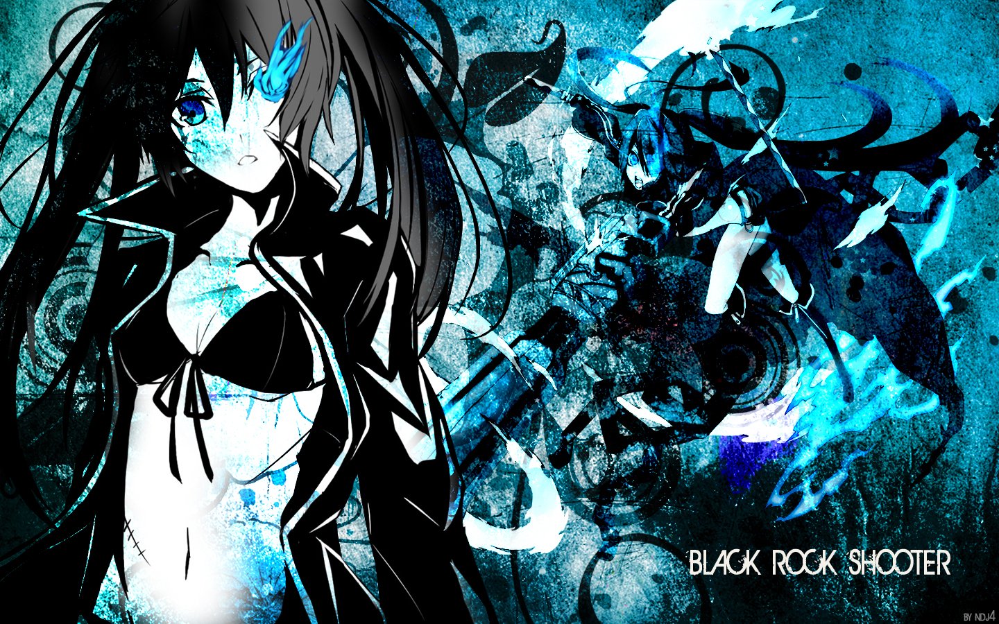 Wallpapers Manga Black Rock Shooter Black Rock