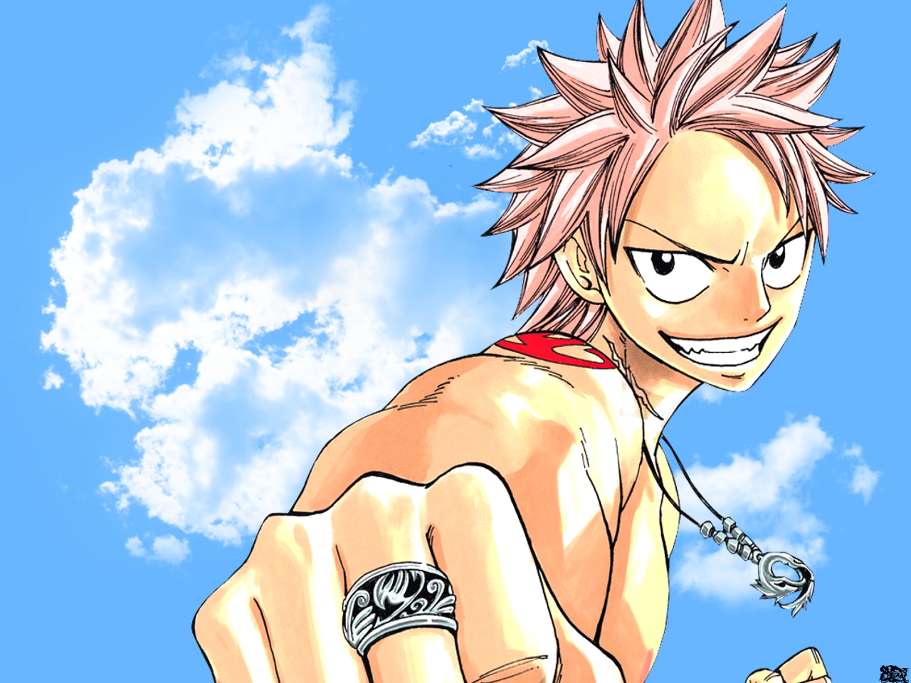 Fonds d'cran Manga Fairy Tail - Natsu Natsu