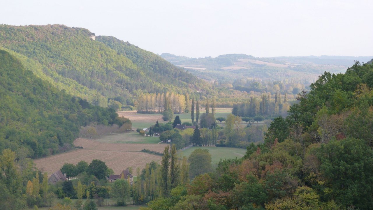 Wallpapers Trips : Europ France - Miscellaneous vue de la Roque Gageac 