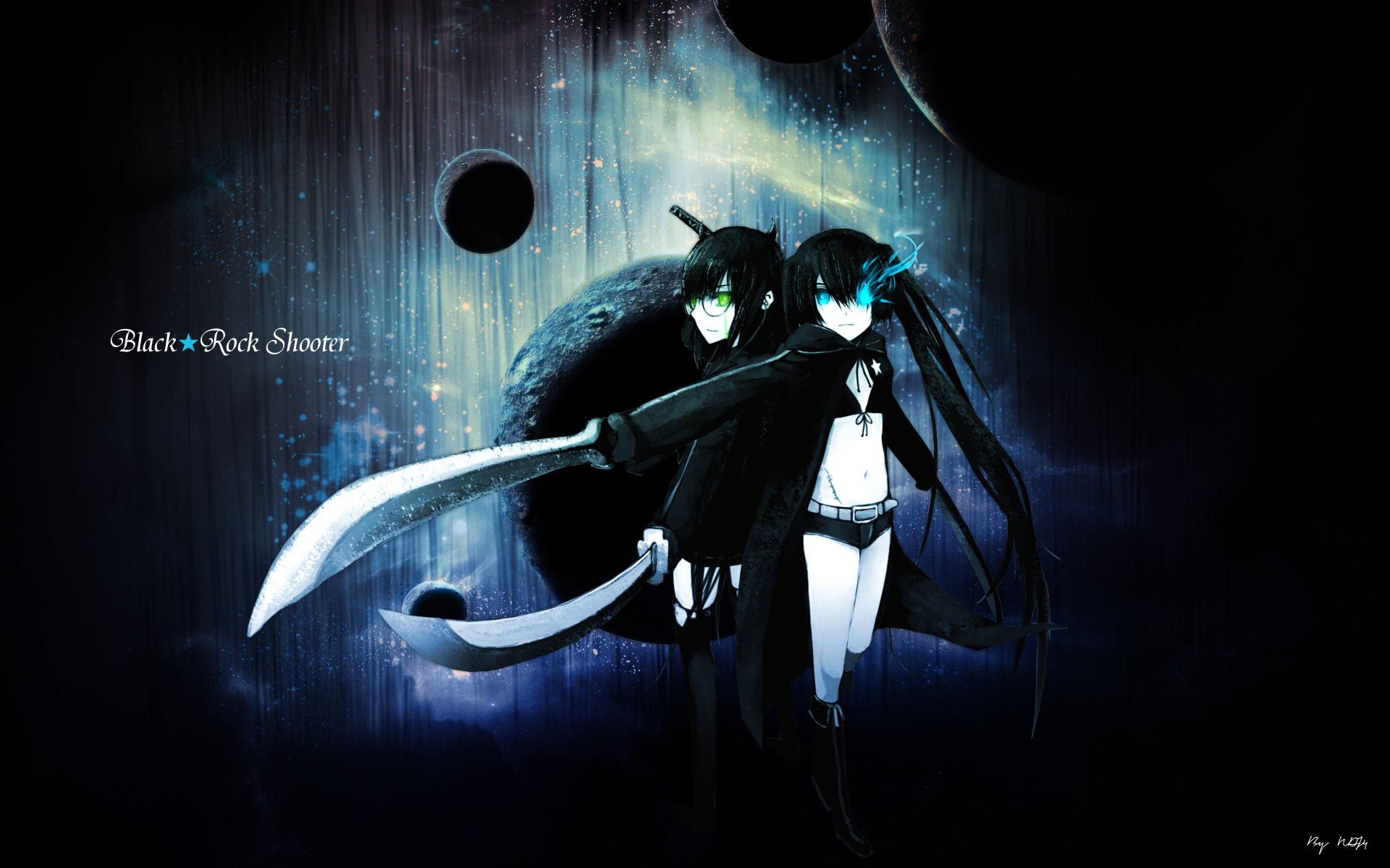 Wallpapers Manga Black Rock Shooter Black★Rock Shooter