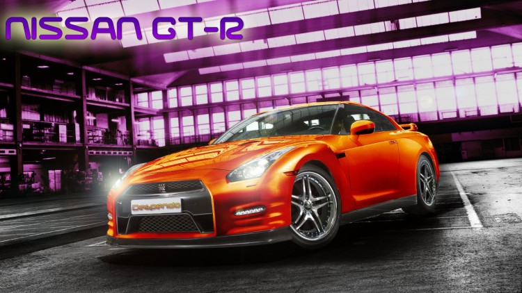 Wallpapers Cars Nissan Nissan GT-R Orange