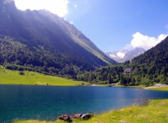 Fonds d'cran Nature lac du tech (hautes pyrnes)